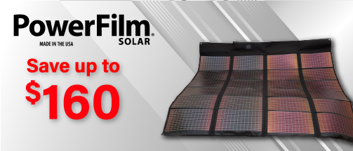 PowerFilm Solar Panels